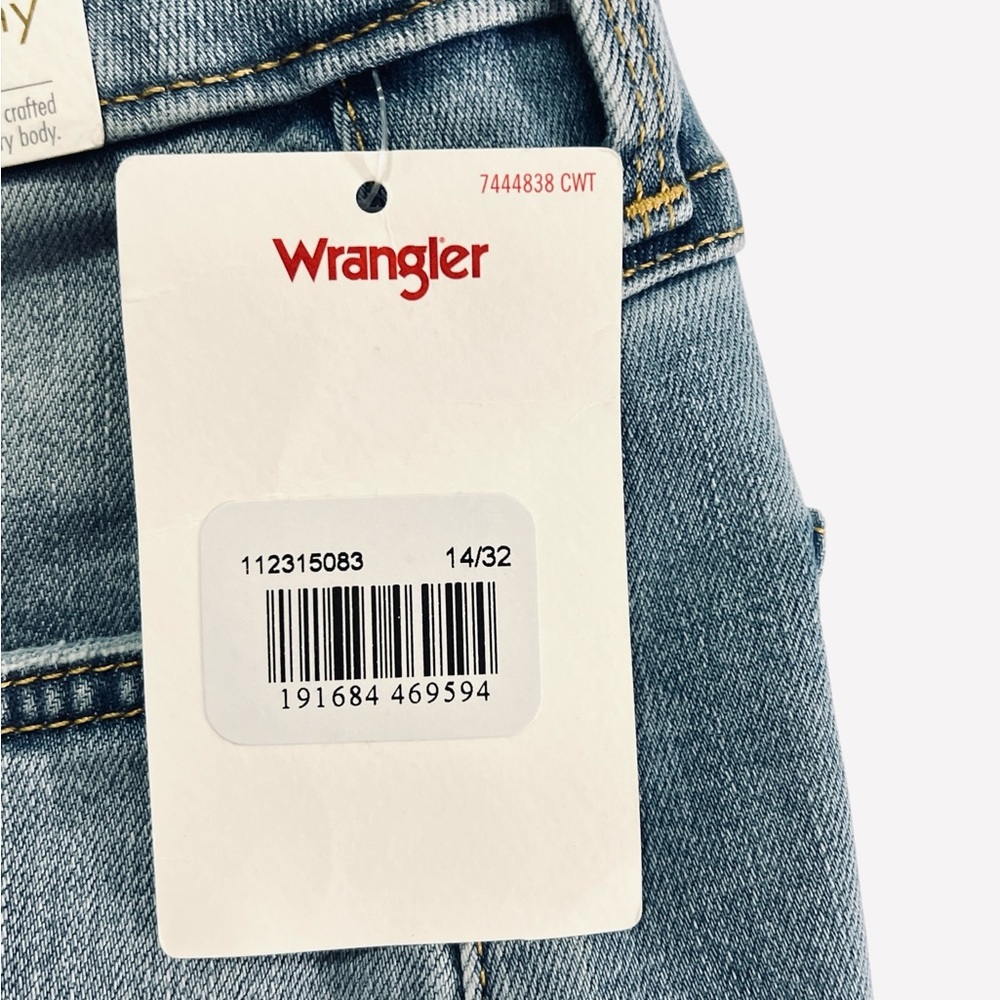 Wrangler High Rise Unforgettable Skinny Blue Jeans Womens Size 14/32 - Picture 12 of 13
